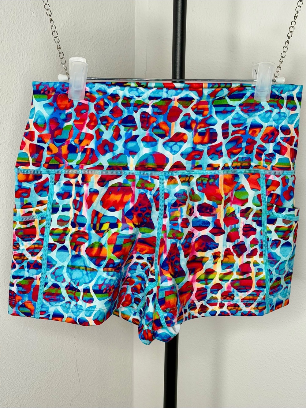 Constantly Varied Gear Exotic 2.5” Leopard Print  Performance Short Size Small